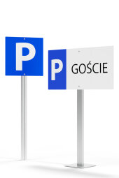 Parking posts and placards